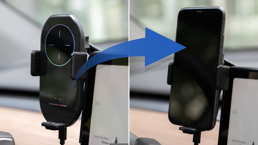 Support de téléphone sans fil pour Tesla Model 3 / Y – MS Tendance Auto